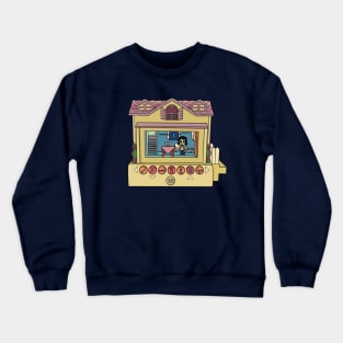 Pixel Chix Yellow House Crewneck Sweatshirt